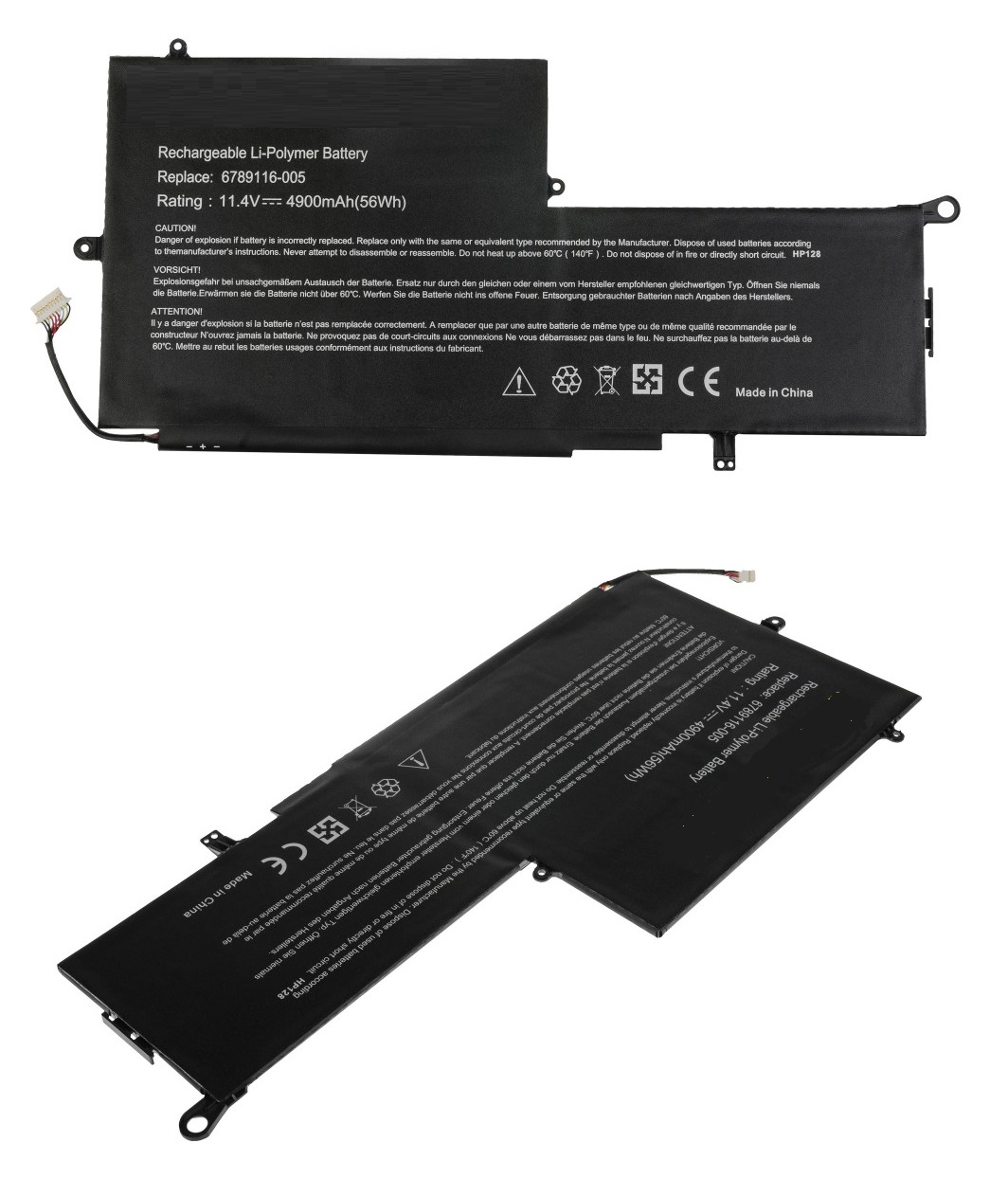 HP Spectre x360 13-006tu L2Z7pa Laptop Battery